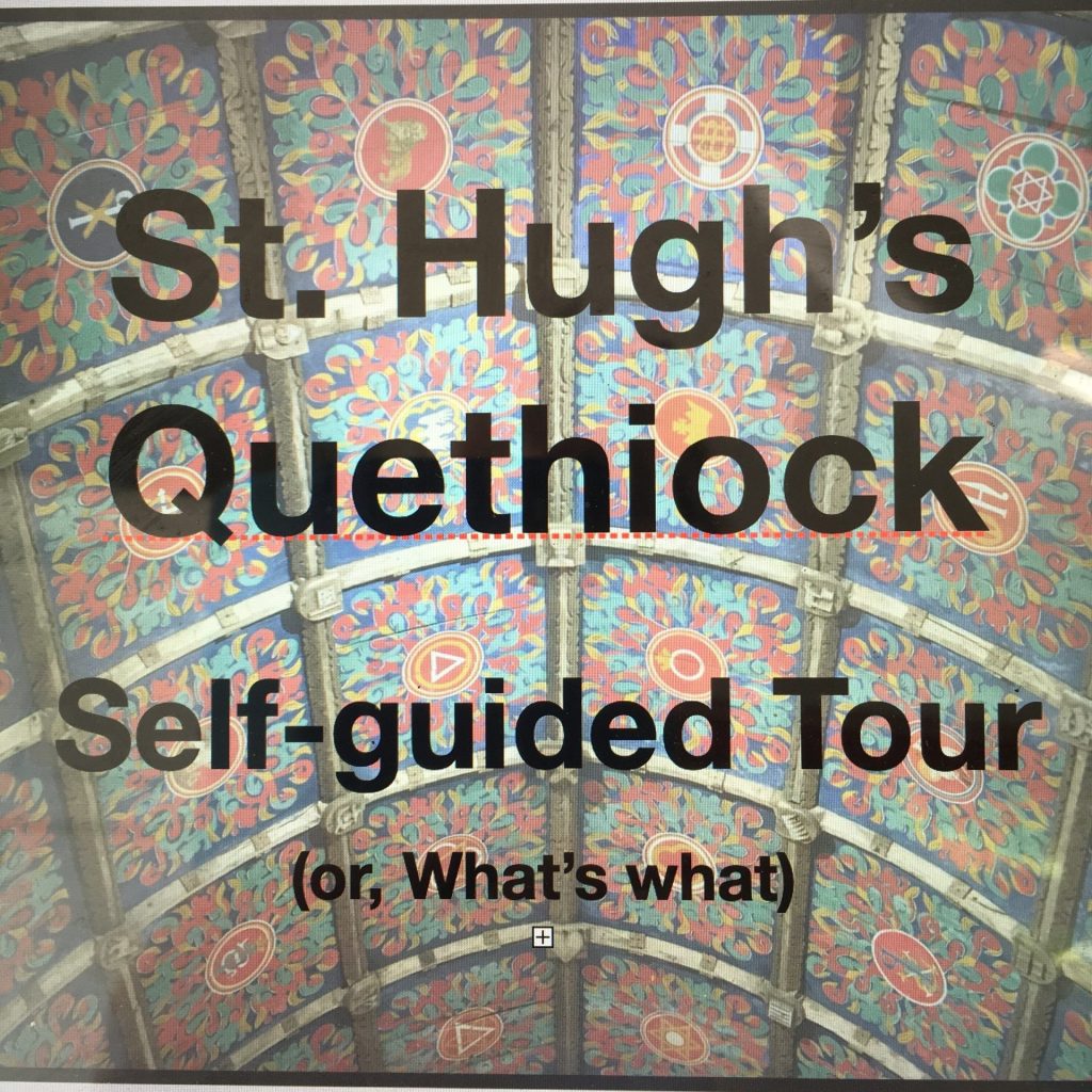 St. Hugh' Self Guided Tour leaflet